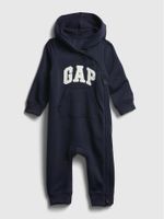 Baby Gap Logo Hoodie One-Piece - thumbnail