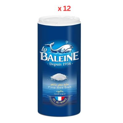 La Baleine Drum Sea Salt 12X600G