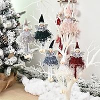Stocking Stuffers for Kids Christmas Decorations Dolls,Christmas Angels Ornament, Christmas Tree Ornaments Doll, Hanging Angel Dolls, Kids Christmas Doll Ornaments Lightinthebox - thumbnail