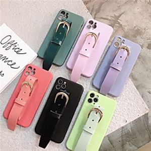 Phone Case For Apple Back Cover iPhone 12 Pro Max 11 SE 2020 X XR XS Max 8 7 Shockproof Dustproof Solid Colored Silicone miniinthebox