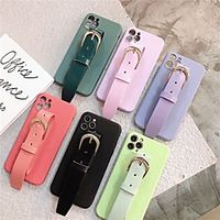 Phone Case For Apple Back Cover iPhone 12 Pro Max 11 SE 2020 X XR XS Max 8 7 Shockproof Dustproof Solid Colored Silicone miniinthebox - thumbnail