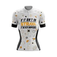 21Grams Women's Short Sleeve Cycling Jersey Summer Spandex Polyester Yellow Bike Jersey Top Mountain Bike MTB Road Bike Cycling Quick Dry Moisture Wicking Breathable Sports Clothing Apparel Lightinthebox - thumbnail