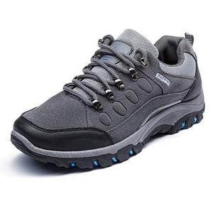 Men Suede Hiking Water Resistant Shock Absorption Outdoor C