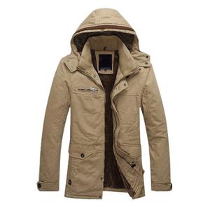 Mens Winter Detachable Hood Jackets