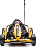 Megastar Ride On Sand Storm 24V Go Kart On Drifter Function Car For Kids, Yellow - 305-Y (UAE Delivery Only)
