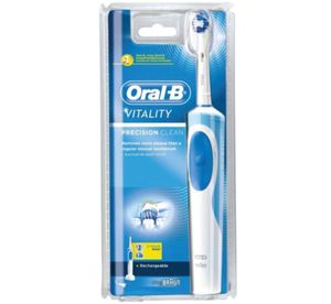 Braun Oral B Vitality Precision Clean Clam Shell Rechargeable Electric Toothbrush - D12513 PC