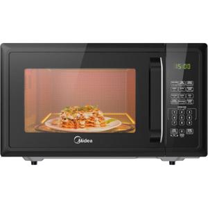 Midea 25L Digital Solo Microwave Oven with 10 Power Levels| 900W| Electronic Touch Control| Child-Safety-Lock| Defrost Function| Fast Reheat| Pull...