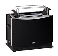 Braun Toaster, 2 slots, Browning Control, Reheat/Defrost functions. (HT 450)