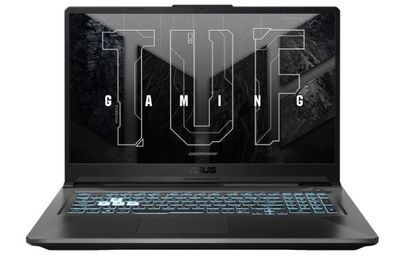 Asus Tuf Gaming FX706HF Laptop, 17.3 Inch FHD 144 Hz Display, Intel Core i5 11400H, 8GB RAM, 512GB SSD, 4GB NVIDIA RTX 2050, Backlit, Windows 11 Home, Black