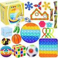 25 Pack Sensory Toys Set Relieves Stress and Anxiety Fidget Toy for Children Adults Special Toys Assortment for Birthday Party Favors Classroom Rewards Prizes Carnival Piata Goodie Bag Fillers miniinthebox - thumbnail