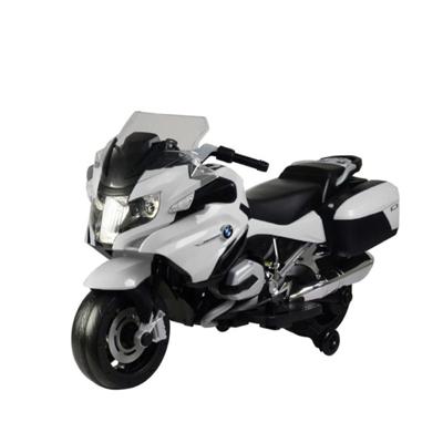 Megastar Ride On 12 v Officially Licensed BMW Rechargeable Powered Riding Motorbike - White Megastar Ride On 12 v Officially Licensed BMW Rechargeable Powered Riding Motorbike - White