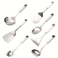 Stainless Steel Utensil Cookware, Kitchen Utensil Set, Safety Cooking Utensils Set, Non-Stick Cooking Utensils Set, Washable Modern Cookware, Kitchen Stuff, Kitchen Gadgets, Kitchen Essentials Lightinthebox - thumbnail