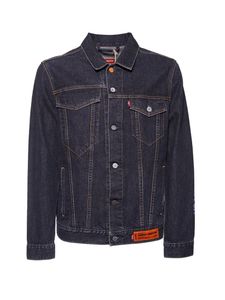 Levi's Concrete Jungle Black Wash Trucker Denim Jacket