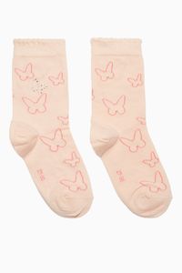 Twinkle Butterfly Kids Socks in Cotton