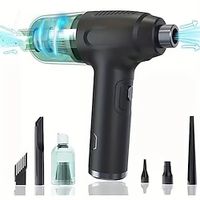 3 In 1 Cordless Vacuum Cleaner Compressed Air Duster Wireless Dust Blower Electric Air Pump Portable Rechargeable Air Cleaner Vacum For Computer Keyboard Sofa Car Home Office Lightinthebox - thumbnail