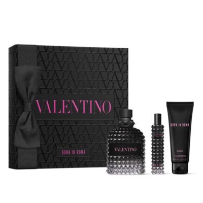 Valentino Uomo Born In Roma (M) Edt 100Ml + 15ml + Sg 75 Set