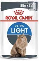 Royal Canin Feline Care Nutrition Light Weight Care Gravy Wet Cat Food Pouches 85g x 12 pcs