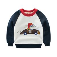 Car Printed Boys Sweatshirts