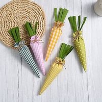 Easter Carrot Toy Decorations: Creative Fabric Party Scene Ornaments, Perfect for Hanging and Festive Decor Lightinthebox