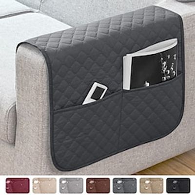 Waterproof Sofa Storage Armrest Cover Couch Armrest Mat Backret Cover Soft Protector for Chairs Couch Sofa Armchair Slipcovers Recliner Sofa Lightinthebox