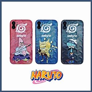 Naruto Phone Case For Apple Back Cover iPhone 12 Pro Max 11 SE 2020 X XR XS Max 8 7 Shockproof Dustproof Naruto Cartoon TPU Lightinthebox