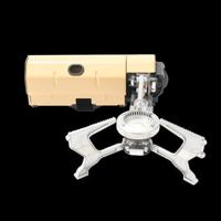 PORODO LIFESTYLE CAMPING MINI PORTABLE SINGLE BURNER GAS STOVE 2600W - LIGHT BROW