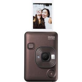 Fujifilm Instax Mini Liplay Hybrid Instant Camera, Deep Bronze