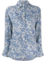 Michael Michael Kors floral blouse - Blue - thumbnail