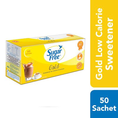 Sugar Free Low Calorie Gold 50 Sachets