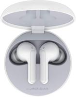 LG FN4 True Wireless Bluetooth Earbuds, White