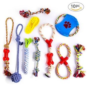 Dog Chew Toys for Puppy - Puppies Teething Chew Toys for Boredom Pet Dog Toothbrush Chew Toys with Rope Toys Treat Balls and Dog Squeaky Toy for Puppy and Small Dogs Lightinthebox