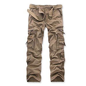 Men's Hiking Pants Trousers Hunting Pants Tactical Cargo Pants Windproof Ventilation Quick Dry Breathable Fall Spring Summer Solid Colored Cotton for Black Army Green Grey XS S M L XL Lightinthebox