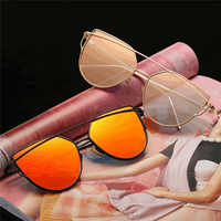 UV400 Retro Cat Eye Sunglasses