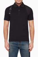 Buckle Organic Cotton Polo T-Shirt - thumbnail