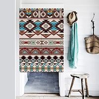 Fabric Door Curtain Partition Curtain Bohemian Cloth Curtain Kitchen Bathroom Partition Curtain Half Curtain Lightinthebox - thumbnail