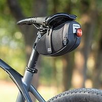 Bike Saddle Bag Waterproof Portable Durable Bike Bag Nylon Bicycle Bag Cycle Bag Cycling miniinthebox - thumbnail