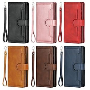 Phone Case For Samsung Galaxy S23 S22 S21 S20 Plus Ultra Note 20 Ultra Wallet Case with Stand Holder Magnetic Full Body Protective Retro TPU PU Leather Lightinthebox