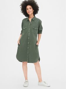 Denim Western Shirtdress