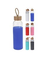 Koopman 500ML Drinking Bottle Glass Assorted 1 Piece