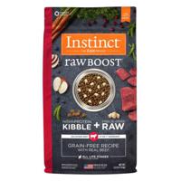 Instinct Raw Boost Kibble Beef Dry Dog Food - 4Lb