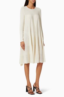 Addison Knit Marine Sweater Dress Addison Knit Marine Sweater Dress