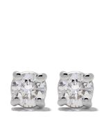 Wouters & Hendrix Gold 18kt gold diamond stud earrings - YELLOW GOLD/WHITE GOLD - thumbnail