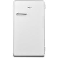 Midea 142L Gross Single Door Retro Style Refrigerator, Compact Size Free Standing, Best for Bedroom, Office & Mini Bar, Freezer Compartment Inside,...