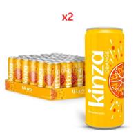 Kinza Carbonated Drink Orange 250Ml Pack of 30 - Bundle of 2 Cartons Kinza Carbonated Drink Orange 250Ml Pack of 30 - Bundle of 2 Cartons