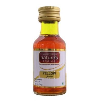 Natures Choice Food Colour Yellow 28ml Pack of 144