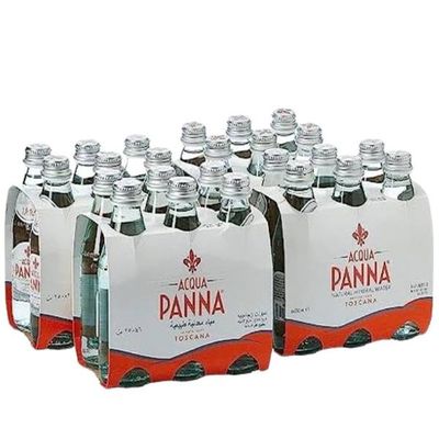 Acqua Panna Natural Still Water Glass 250ml Pack of 24 Acqua Panna Natural Still Water Glass 250ml Pack of 24