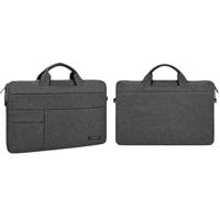 Protect BLT13.3BGRY Laptop 13.3 Inch Business Bag Grey | Durable and Stylish Laptop Bag for 13.3 Inch Laptops