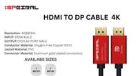 Speiral HDMI To DP 4K Cable 3 Meter - SP1038