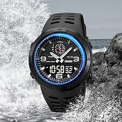 SKMEI Men Digital Watch Outdoor Sports Fashion Wristwatch Luminous Stopwatch Alarm Clock Date Week TPU Watch Lightinthebox