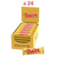 Twix Chocolate Bar 50g Box Of 24